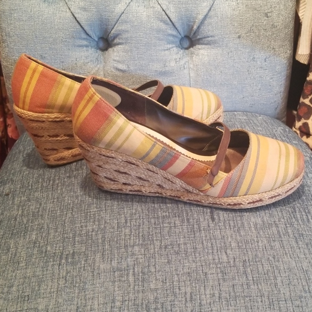 Dexter's size 11 multi color espadrilles